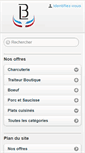 Mobile Screenshot of mon-boucher-traiteur.com